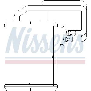Izmenjivač toplote NISSENS NIS 77528 IC-C0ECAC