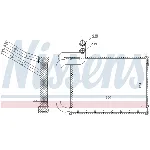 Izmenjivač toplote NISSENS NIS 77635 IC-CF89FC