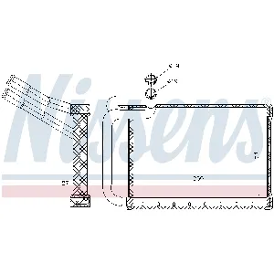 Izmenjivač toplote NISSENS NIS 77635 IC-CF89FC