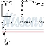 Izmenjivač toplote NISSENS NIS 77649 IC-F529BB