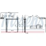 Izmenjivač toplote NISSENS NIS 77650 IC-G0UAEG
