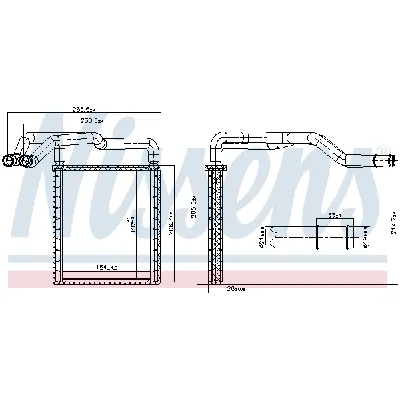 Izmenjivač toplote NISSENS NIS 77650 IC-G0UAEG