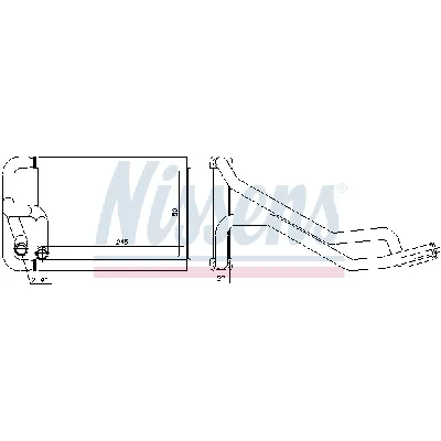 Izmenjivač toplote NISSENS NIS 77656 IC-DD61C5