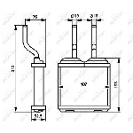 Izmenjivač toplote NRF NRF 52103 IC-AE5685