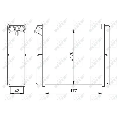 Izmenjivač toplote NRF NRF 52219 IC-AE569D