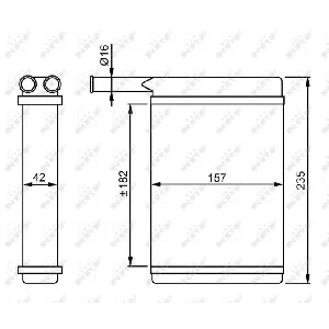 Izmenjivač toplote NRF NRF 52221 IC-AE569E