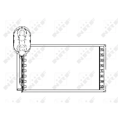 Izmenjivač toplote NRF NRF 53550 IC-C2FF78