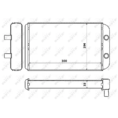 Izmenjivač toplote NRF NRF 53562 IC-C2FF83