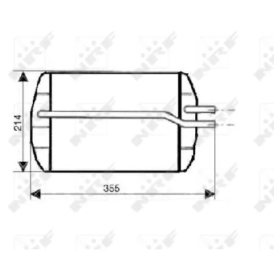 Izmenjivač toplote NRF NRF 53633 IC-AE57A5