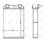 Izmenjivač toplote NRF NRF 54341 IC-E3A95D
