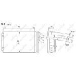 Izmenjivač toplote NRF NRF 58035 IC-AE582E
