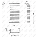 Izmenjivač toplote NRF NRF 58608 IC-AE58FE