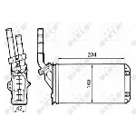 Izmenjivač toplote NRF NRF 58643 IC-D11D64