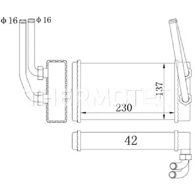 Izmenjivač toplote THERMOTEC D6G009TT IC-B0E2C8
