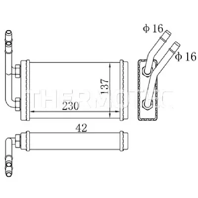 Izmenjivač toplote THERMOTEC D6G010TT IC-B0E2C9