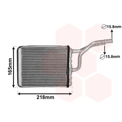 Izmenjivač toplote VAN WEZEL WEZ07006137 IC-E292F6