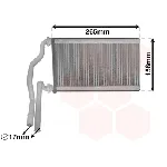 Izmenjivač toplote VAN WEZEL WEZ27006273 IC-E29386