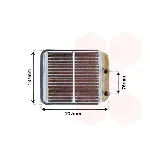 Izmenjivač toplote VAN WEZEL WEZ32006186 IC-E293A8