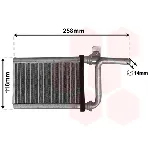 Izmenjivač toplote VAN WEZEL WEZ32006254 IC-E293A9