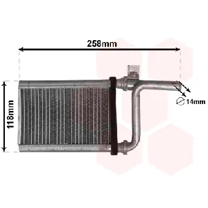 Izmenjivač toplote VAN WEZEL WEZ32006254 IC-E293A9