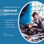 Izrada ponude za servisne aktivnosti Izrada ponude za servisne aktivnosti