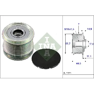 Jednosmerna spojnica alternatora INA 535 0042 10 IC-B2958A