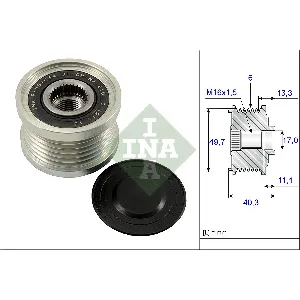 Jednosmerna spojnica alternatora INA 535 0093 10 IC-B77178