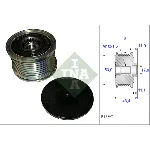 Jednosmerna spojnica alternatora INA 535 0108 10 IC-BB3E68