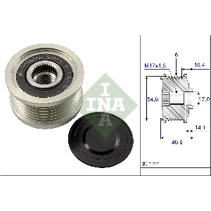 Jednosmerna spojnica alternatora INA 535 0112 10 IC-B2DCE9