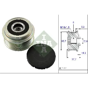 Jednosmerna spojnica alternatora INA 535 0132 10 IC-C00CB3