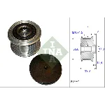 Jednosmerna spojnica alternatora INA 535 0142 10 IC-C00CB9