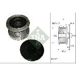 Jednosmerna spojnica alternatora INA 535 0147 10 IC-C3EC73