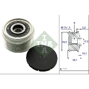 Jednosmerna spojnica alternatora INA 535 0151 10 IC-B6BA77
