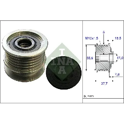 Jednosmerna spojnica alternatora INA 535 0169 10 IC-C00CC0