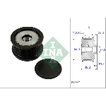 Jednosmerna spojnica alternatora INA 535 0236 10 IC-C2C1D7