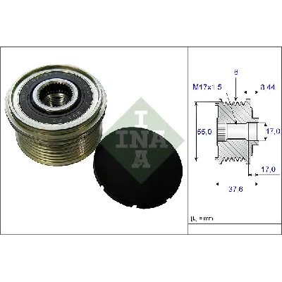Jednosmerna spojnica alternatora INA 535 0246 10 IC-CF03E9