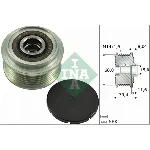 Jednosmerna spojnica alternatora INA 535 0277 10 IC-D6EA93
