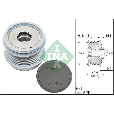 Jednosmerna spojnica alternatora INA 535 0343 10 IC-G04N4Z
