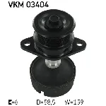 Jednosmerna spojnica alternatora SKF VKM 03404 IC-D208F6