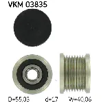 Jednosmerna spojnica alternatora SKF VKM 03835 IC-C486A9
