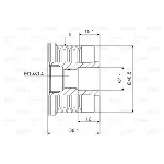Jednosmerna spojnica alternatora VALEO VAL588038 IC-D1E922