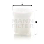 Karbamid filter MANN FILTER U 1003 (10) IC-D06B44