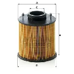 Karbamid filter MANN FILTER U 620/3 Y KIT IC-D06B47