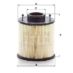 Karbamid filter MANN FILTER U 620/4 Y KIT IC-D06B48