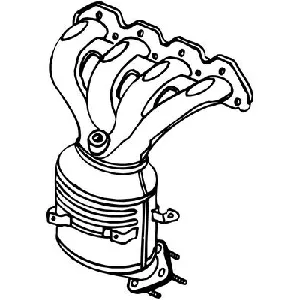 Katalizator BOSAL BOS090-184 IC-G0OD61