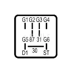 Komandni uređaj, vreme paljenja MAHLE MHG 22 IC-G0RLZC