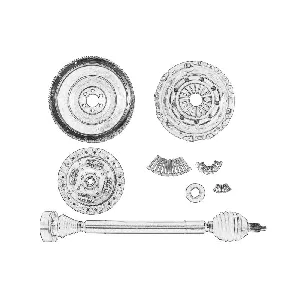Komplet dodatne opreme, spojnica OE SKODA 6V0 198 406 IC-E3CD4A