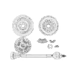 Komplet dodatne opreme, spojnica OE SKODA 6V0 198 406 IC-E3CD4A