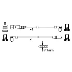 Komplet kablova za paljenje BOSCH 0 986 356 342 IC-9E517C Komplet kablova za paljenje BOSCH 0 986 356 342 IC-9E517C