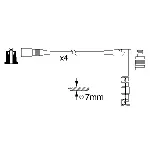 Komplet kablova za paljenje BOSCH 0 986 356 351 IC-A7047A Komplet kablova za paljenje BOSCH 0 986 356 351 IC-A7047A